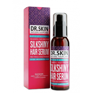 DR SKIN NATURAL HAIRCARE PROFESSIONAL SILKSHINY HAIR SERUM FOR DRY & DAMAGED HAIR